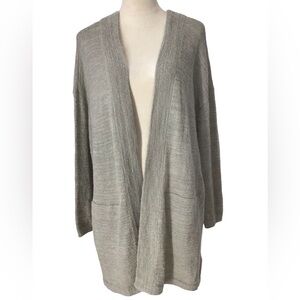 Soaked In Luxury Alpaca Blend Galia Open Front Cardigan